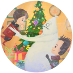 Cartoon Doghouse – It’s Christmas Time