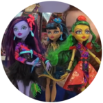 Monster High Gloom N' Bloom: Jinafire, Cleo, Venus, Catrine, and Jane Dolls Review