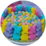 Marbled Easter Cakes!