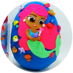 Splashlings Mermaids Giant Playdoh Egg and 12 Pack Toy Review