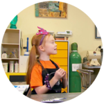 This is Scarlett Making A Tiara