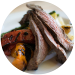 Grilled Flank Steak and Veggies | Cook With Amber