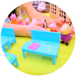 PEPPA PIG School Playset Daddy Pig George Pig Cartoon Toy Review Playtime Toy Unboxing