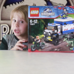 LEGO Jurassic World set 75917: "Raptor Rampage" Stop Motion Build Animation - Beau's Toy Farm
