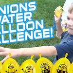 Minions Water Balloon Challenge | Kids Wild Ride | Bunch O Balloons Zuru