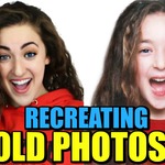 Recreating Childhood Photos