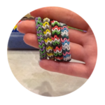 Easy Chevron Rainbow Loom Rubber Band Bracelet